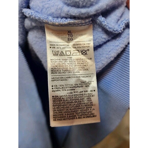 Old Navy Women XL Light Blue Oversized Sweater Basic Comfort Soft Solid Lounge - Picture 8 of 12